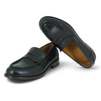 Martire Penny Loafer in Polished Black