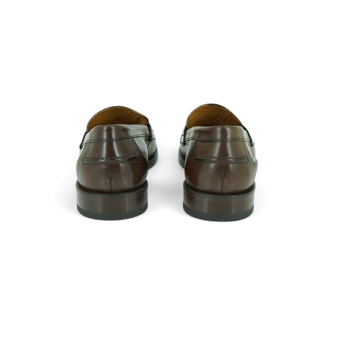 Martire Penny Loafer in Rich Chocolate Burnished