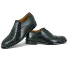 Martire Cap-toe Oxford in High-gloss Black