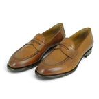 Martire Penny Loafer in Warm Cognac
