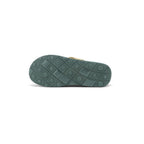 Zeus Woven Cross-strap Slide in Warm Tan