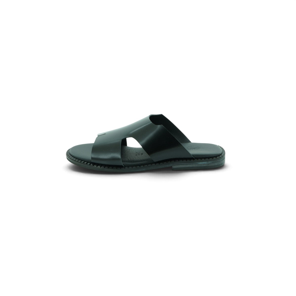 Zeus H-strap Slide in Glossy Black