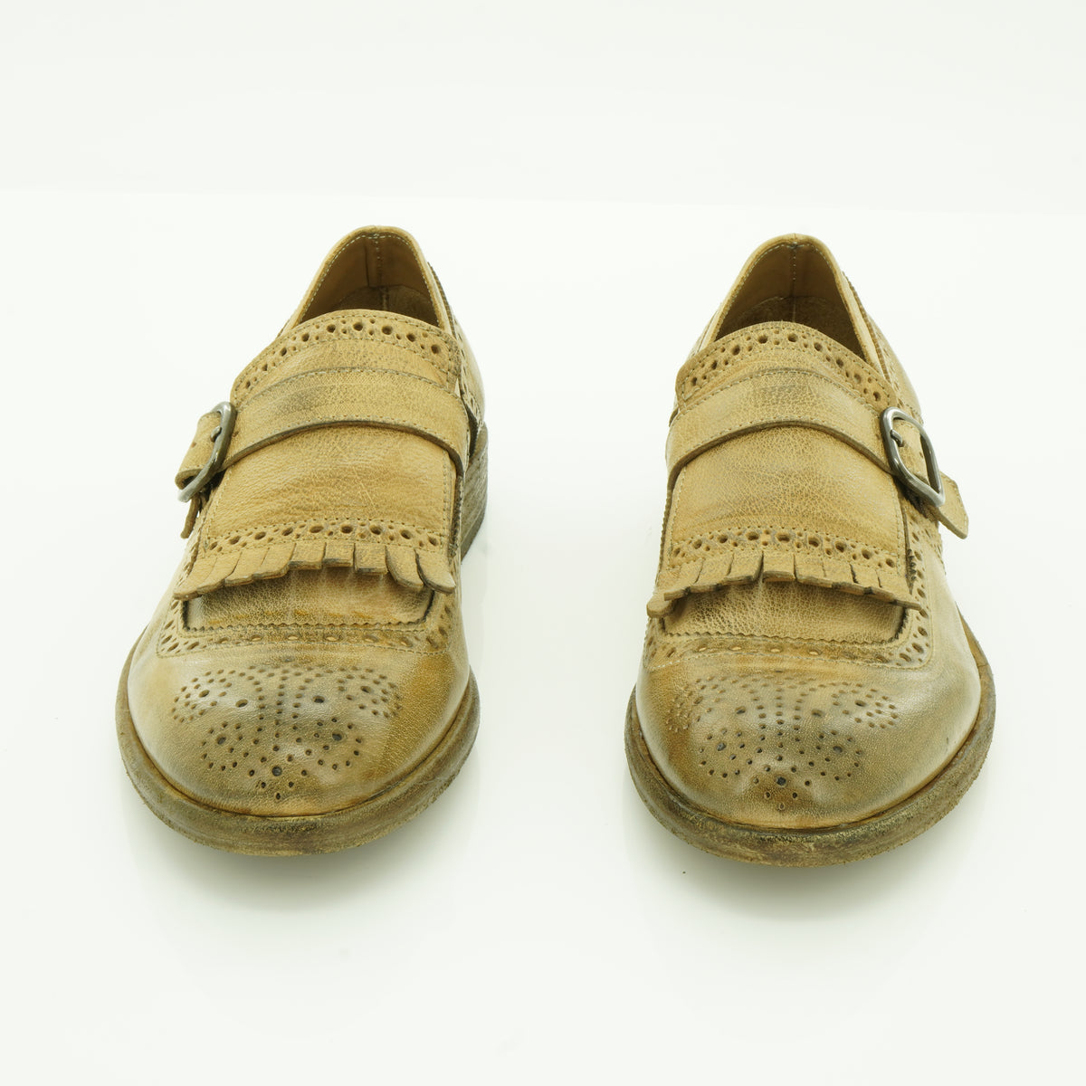 EV Brogue Monk Strap