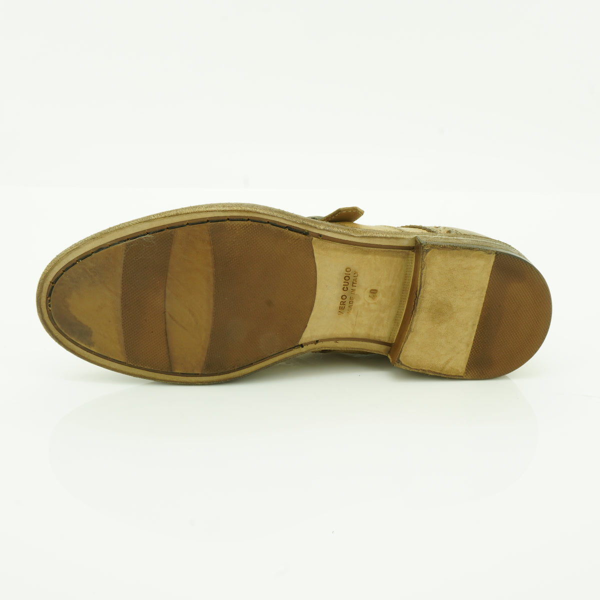 EV Brogue Monk Strap