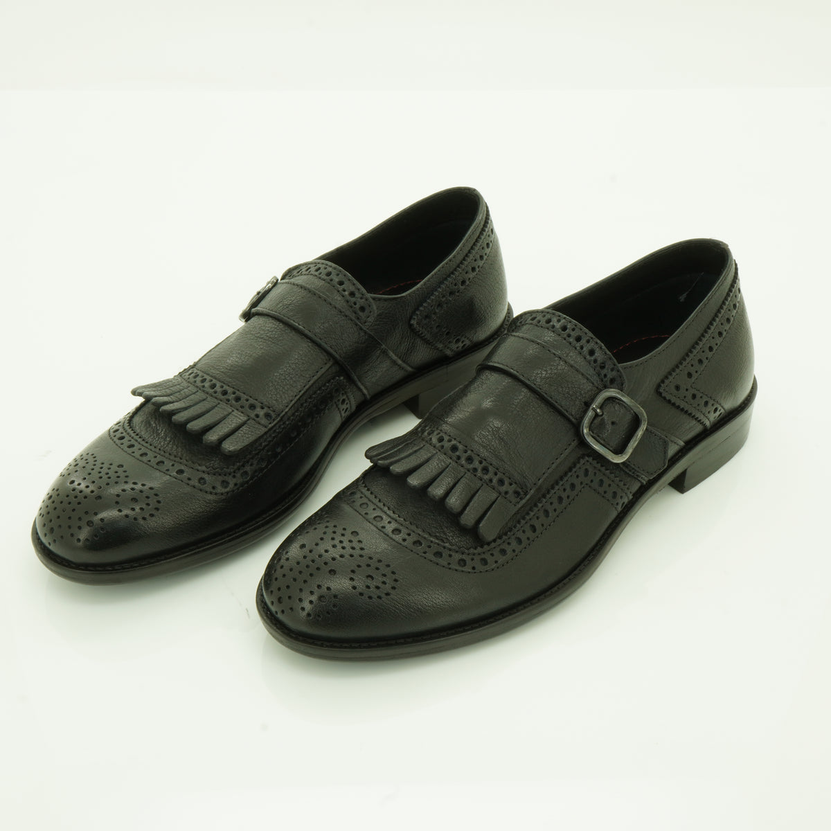 EV Brogue Monk Strap