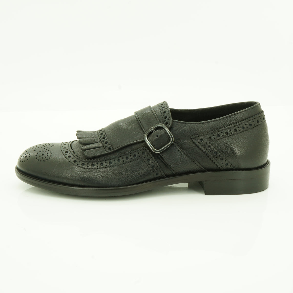 EV Brogue Monk Strap