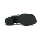 Art Studded Mary Jane Flat in Glossy