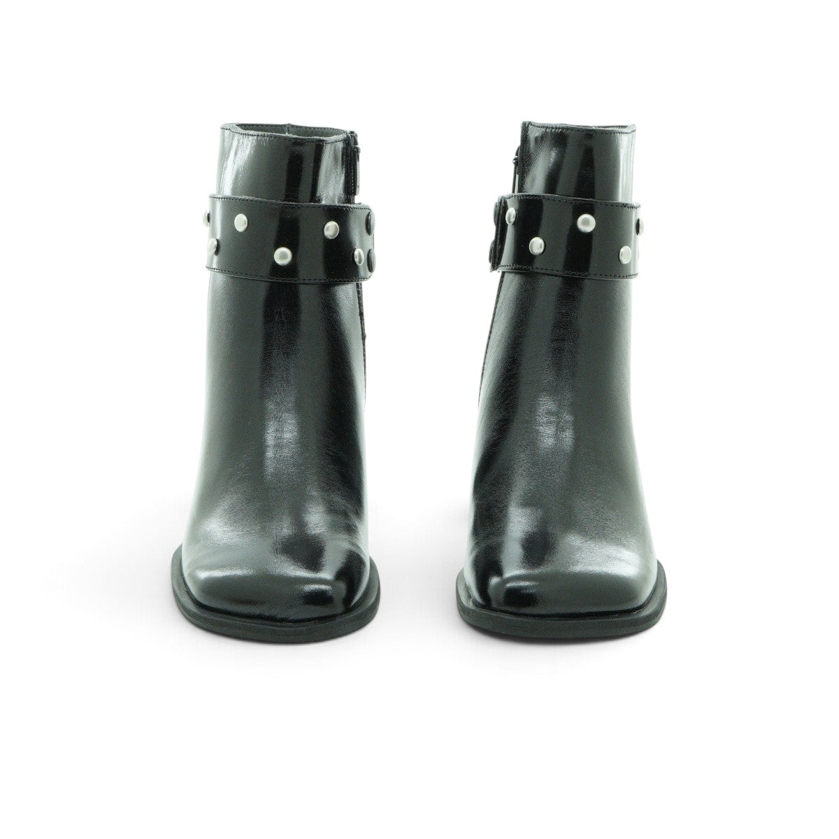 Art Ankle Boot in Glossy Black