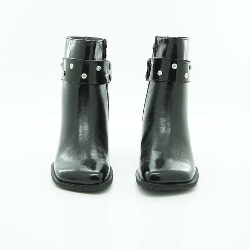 Art Ankle Boot in Glossy Black