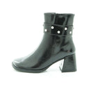 Art Ankle Boot in Glossy Black