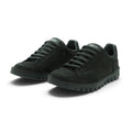 Art Low-top Lace-up Sneaker in All-black Distressed