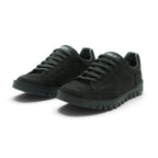 Art Low-top Lace-up Sneaker in All-black Distressed