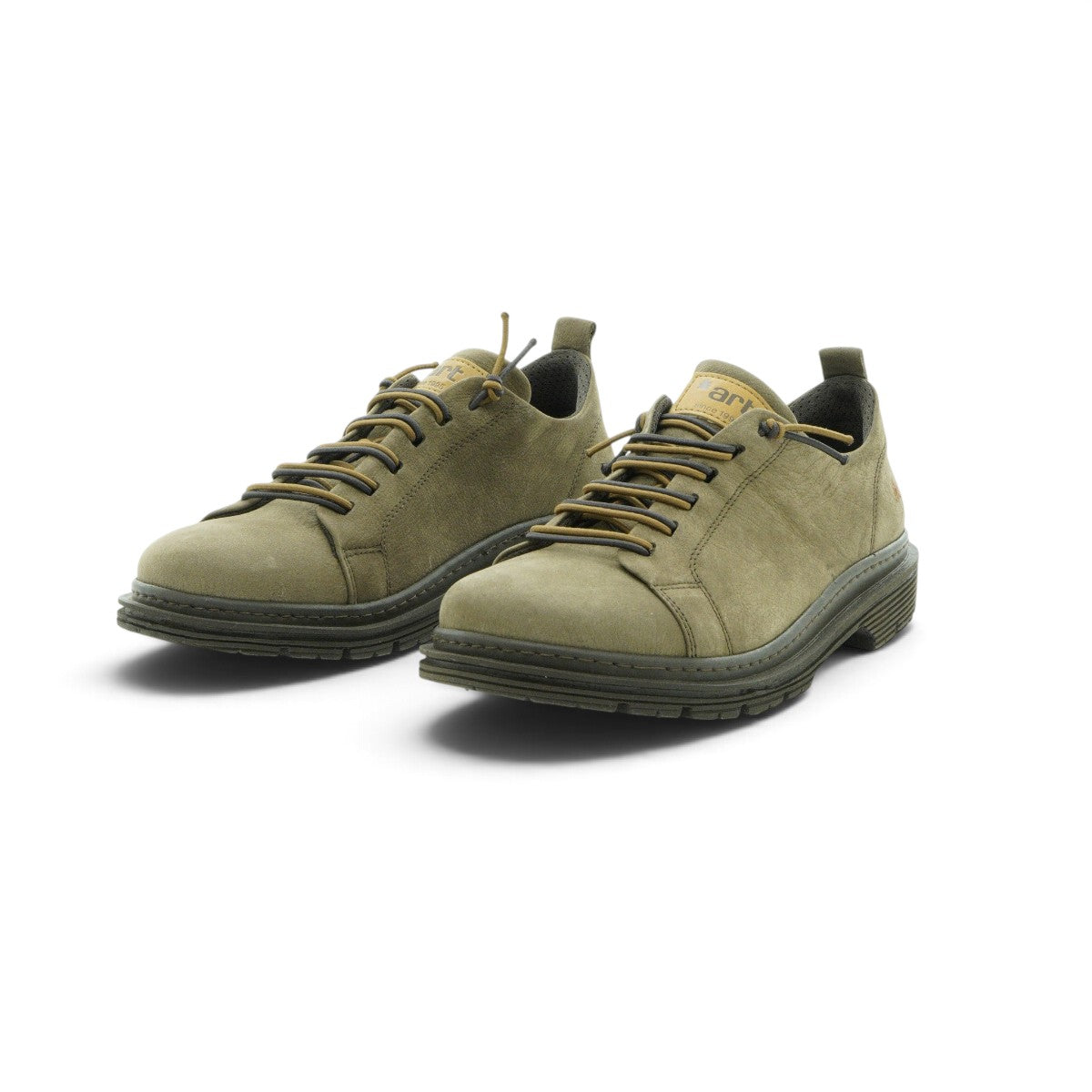 Art Lace-up Oxford Heel in Smooth Plum