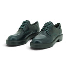 Camper Lace-up Derby Shoe in Deep Teal