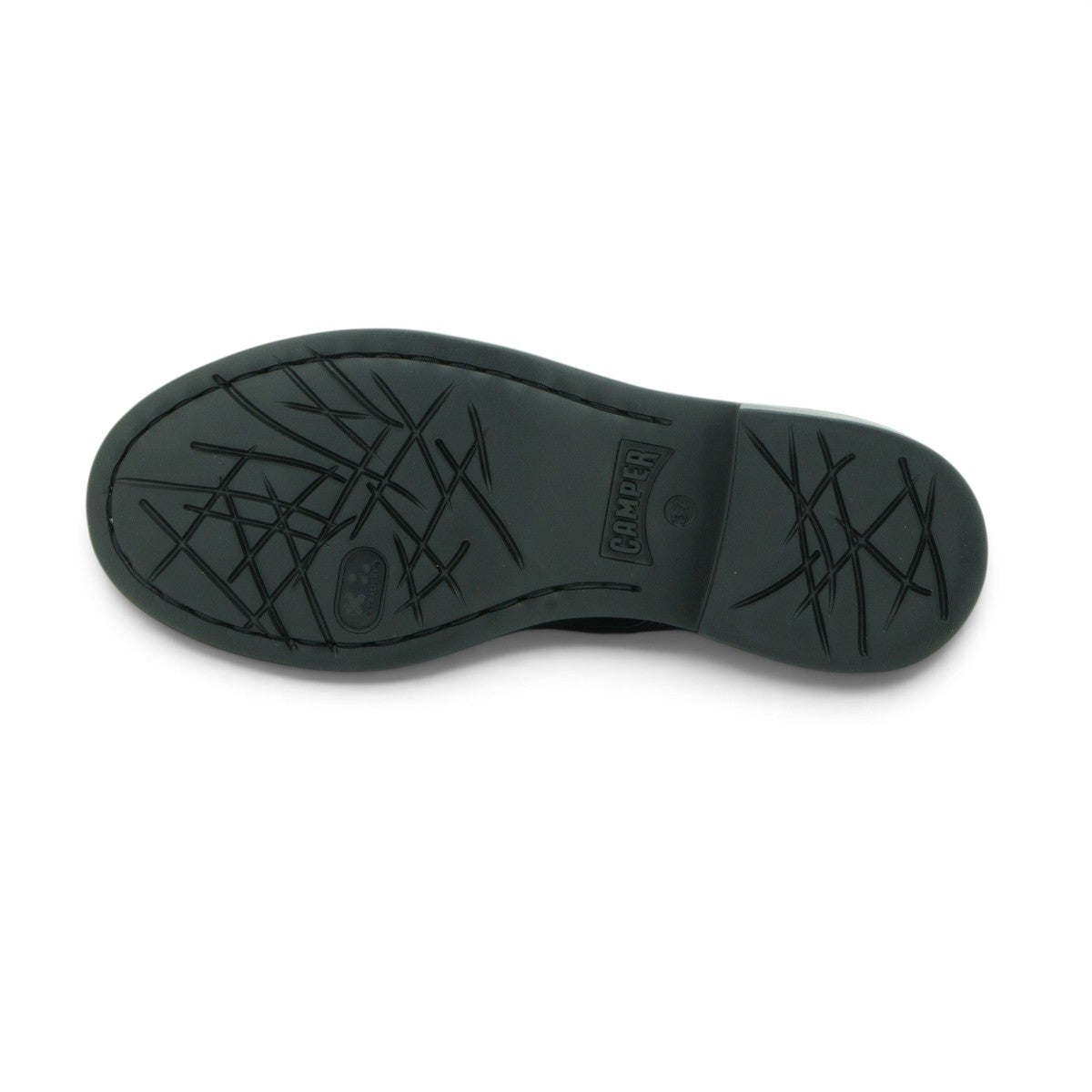 Camper Lace-up Derby Shoe in Deep Teal