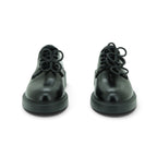 Camper Lace-up Derby Shoe in Smooth Black Polished