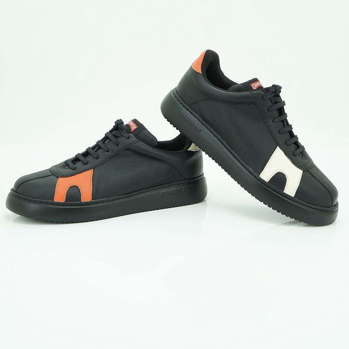 Camper Runner Low-top Sneaker in Smooth Black