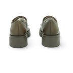 Hispanitas Lace-up Oxford in Rich Dark Brown Tumbled