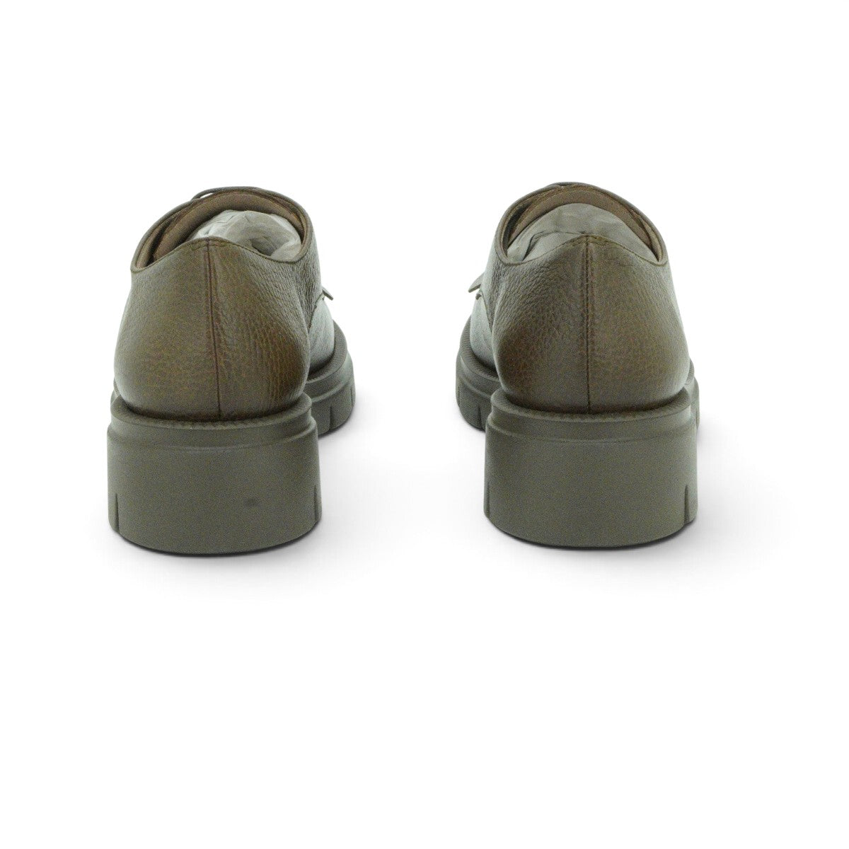 Hispanitas Lace-up Oxford in Rich Dark Brown Tumbled