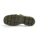 Hispanitas Double Monk Strap Loafer in Warm Camel