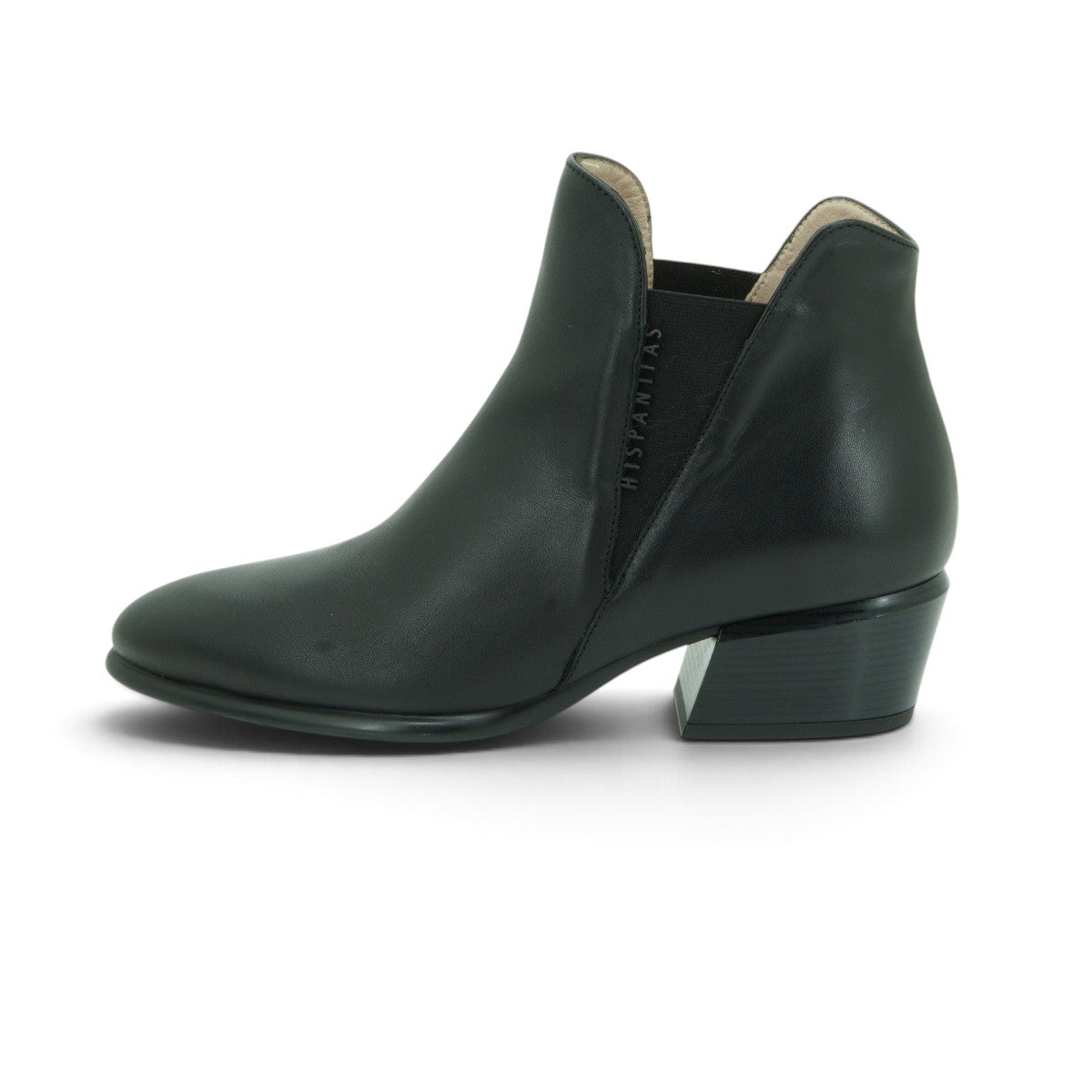 Hispanitas Chelsea Ankle Boot in Smooth Black