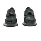 Hispanitas Moccasin Loafer in Soft Charcoal