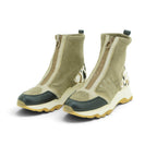 Hispanitas Front-zip Ankle Boot in Soft Light Brown
