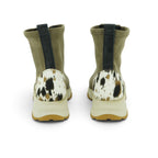 Hispanitas Front-zip Ankle Boot in Soft Light Brown