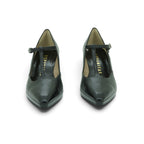 Hispanitas Mary Jane Court Shoe in Warm Taupe