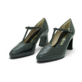 Hispanitas Mary Jane Court Shoe in Warm Taupe