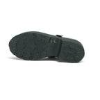 Vavoulas Black Leather & Fabric Mary Jane Loafer Platform Lug Sole | 2026VAV24