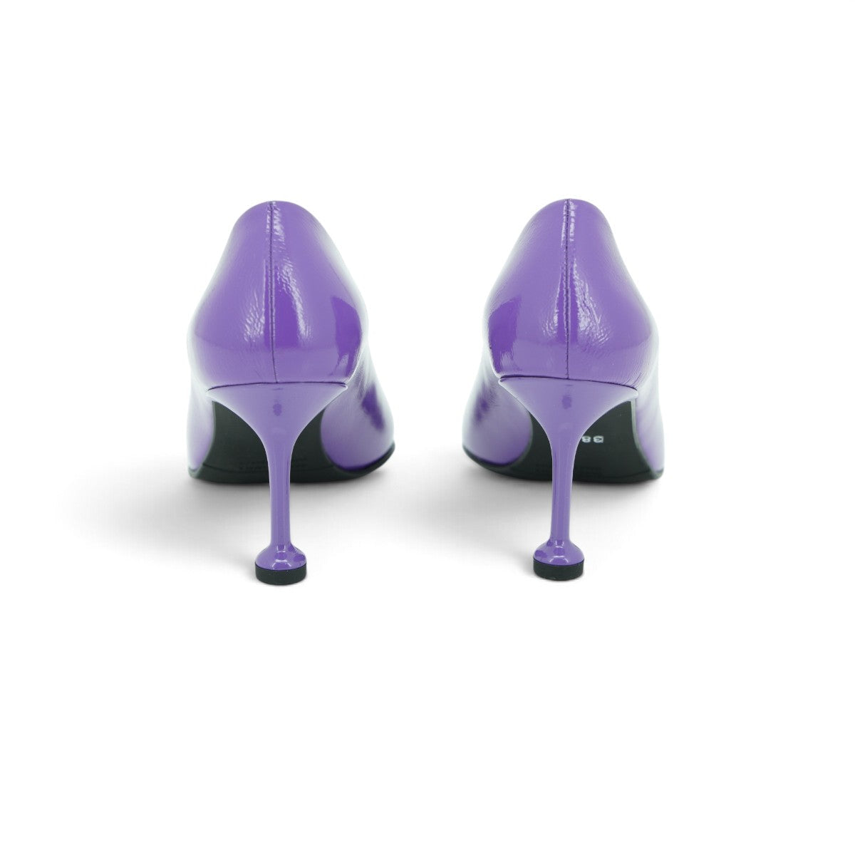 Vavoulas Violet Purple Patent Leather Pointed-Toe Spool Stiletto Court Pump | 2026VAV28