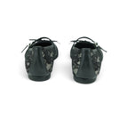 Vavoulas Black Floral Lace Bow Mary Jane Round-Toe Ballet Flat | 2026VAV29