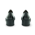 Wonders Studded Lace-up Derby in Black Leather