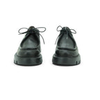 Wonders Lace-up Derby in Black Leather