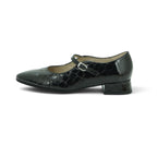 Wonders Mary Jane Flat in Black Patent Leather