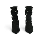 Wonders Multi-strap Kitten Heel Ankle Boot
