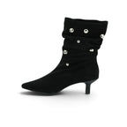 Wonders Multi-strap Kitten Heel Ankle Boot