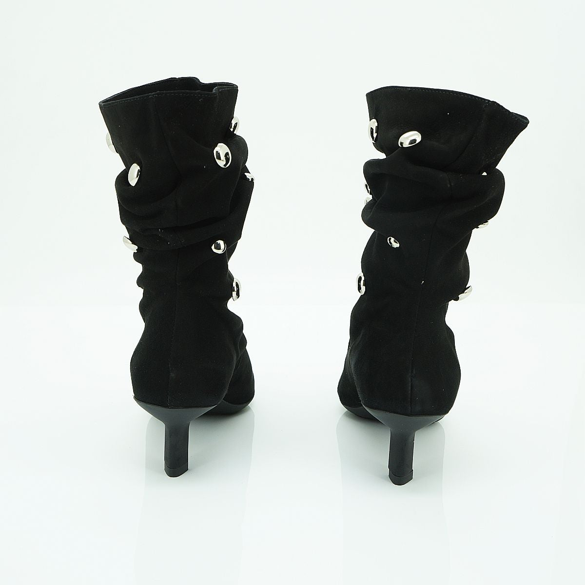 Wonders Multi-strap Kitten Heel Ankle Boot