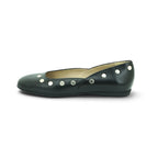 Wonders Ballet Flat in Dark Grey