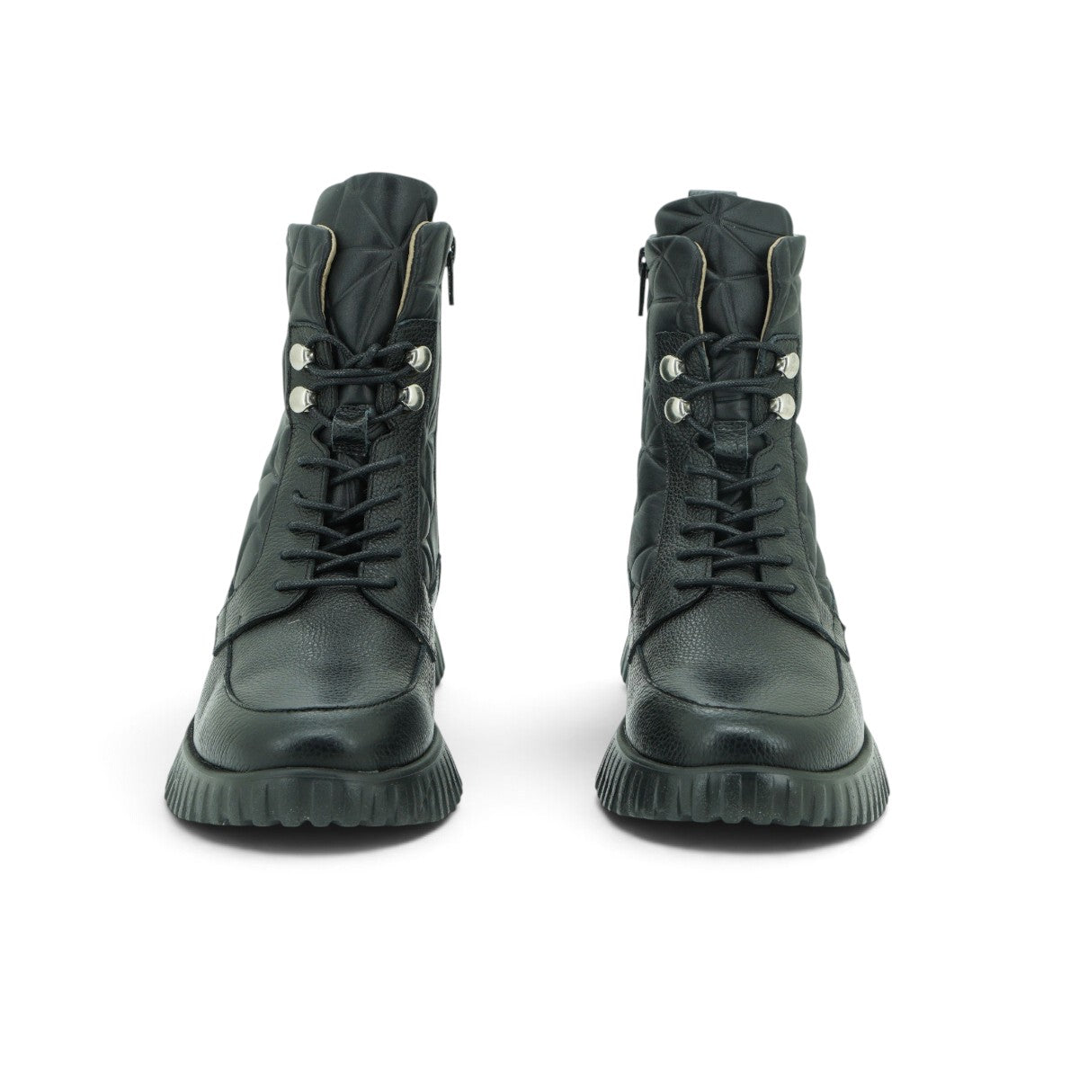 Wonders Lace-up Combat Boot