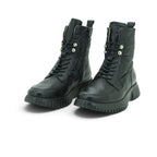 Wonders Lace-up Combat Boot