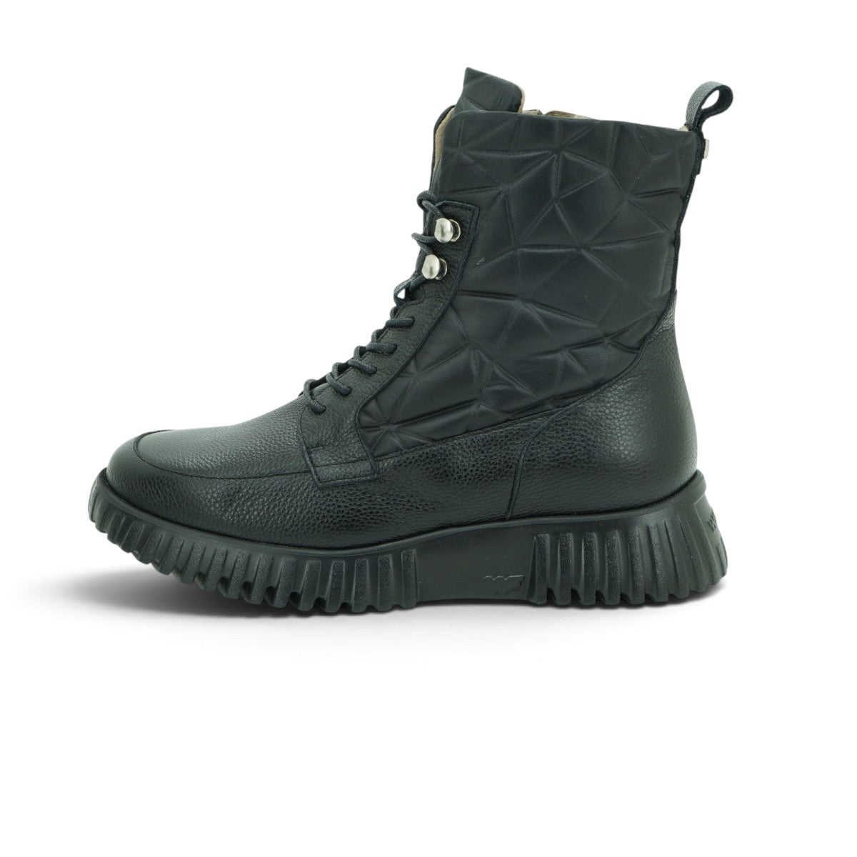 Wonders Lace-up Combat Boot