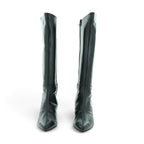 Wonders Knee-high Kitten Heel Boot
