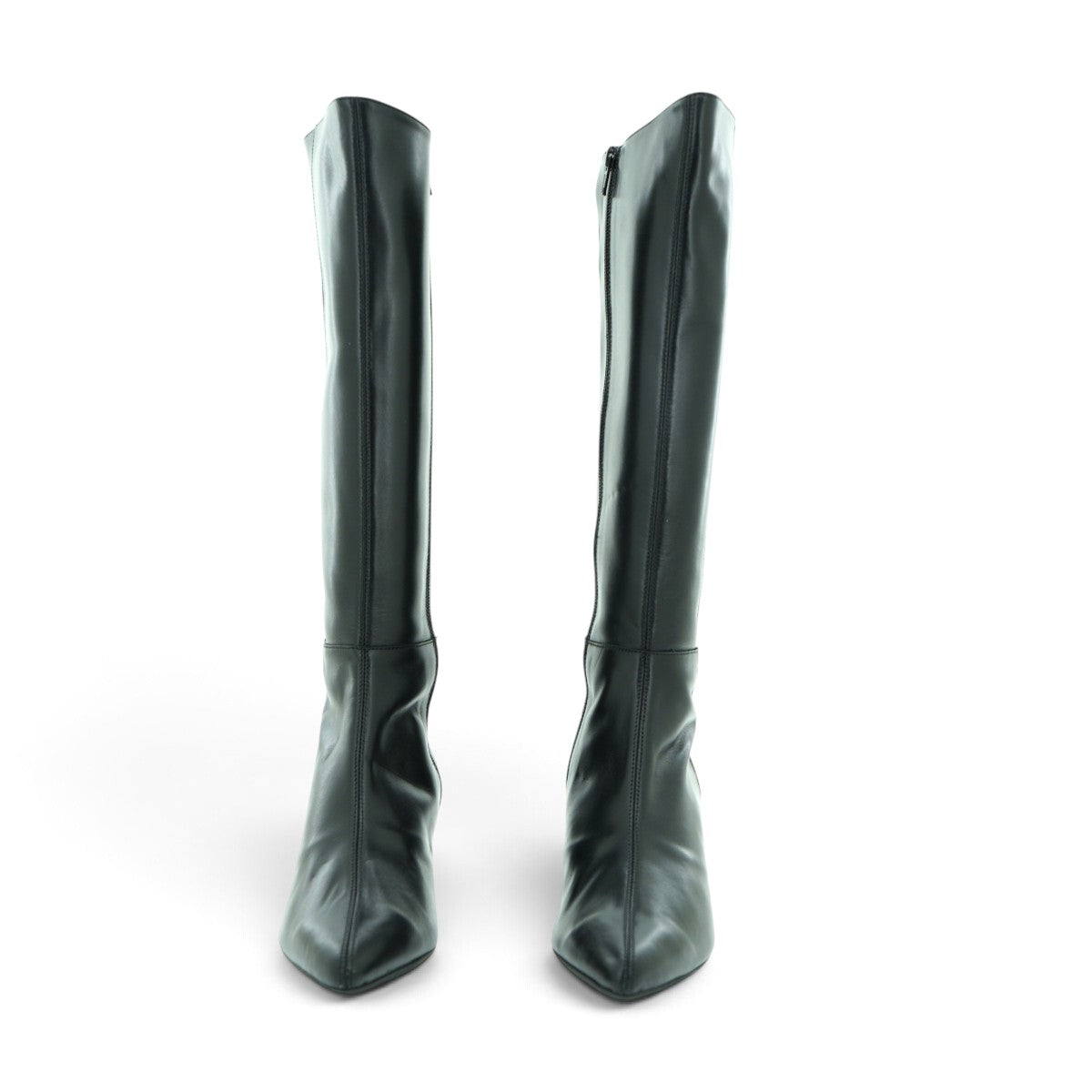 Wonders Knee-high Kitten Heel Boot