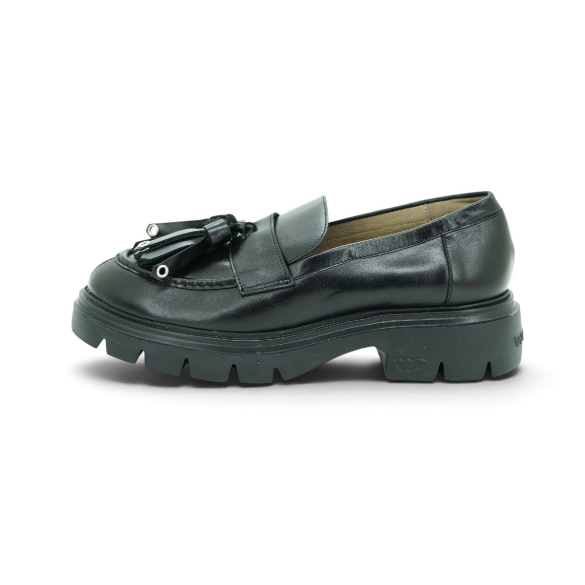 Wonders Tassel Loafer in Black