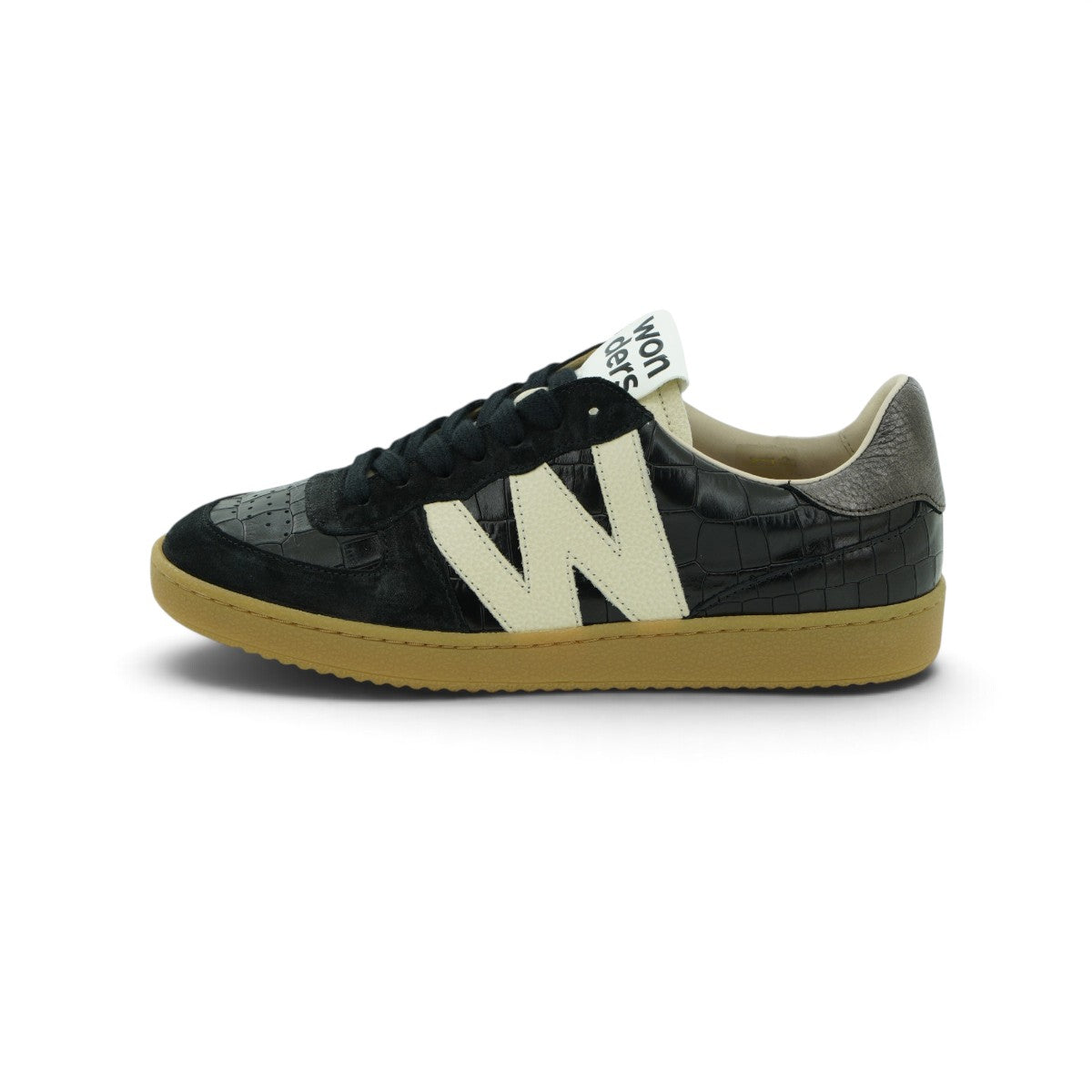 Wonders Court Sneaker in Black