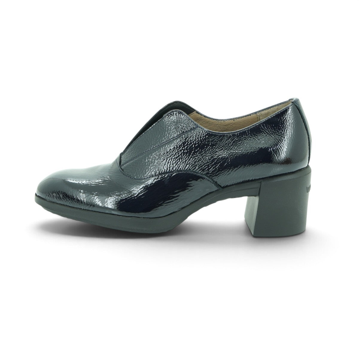 Wonders Patent Leather Block Heel