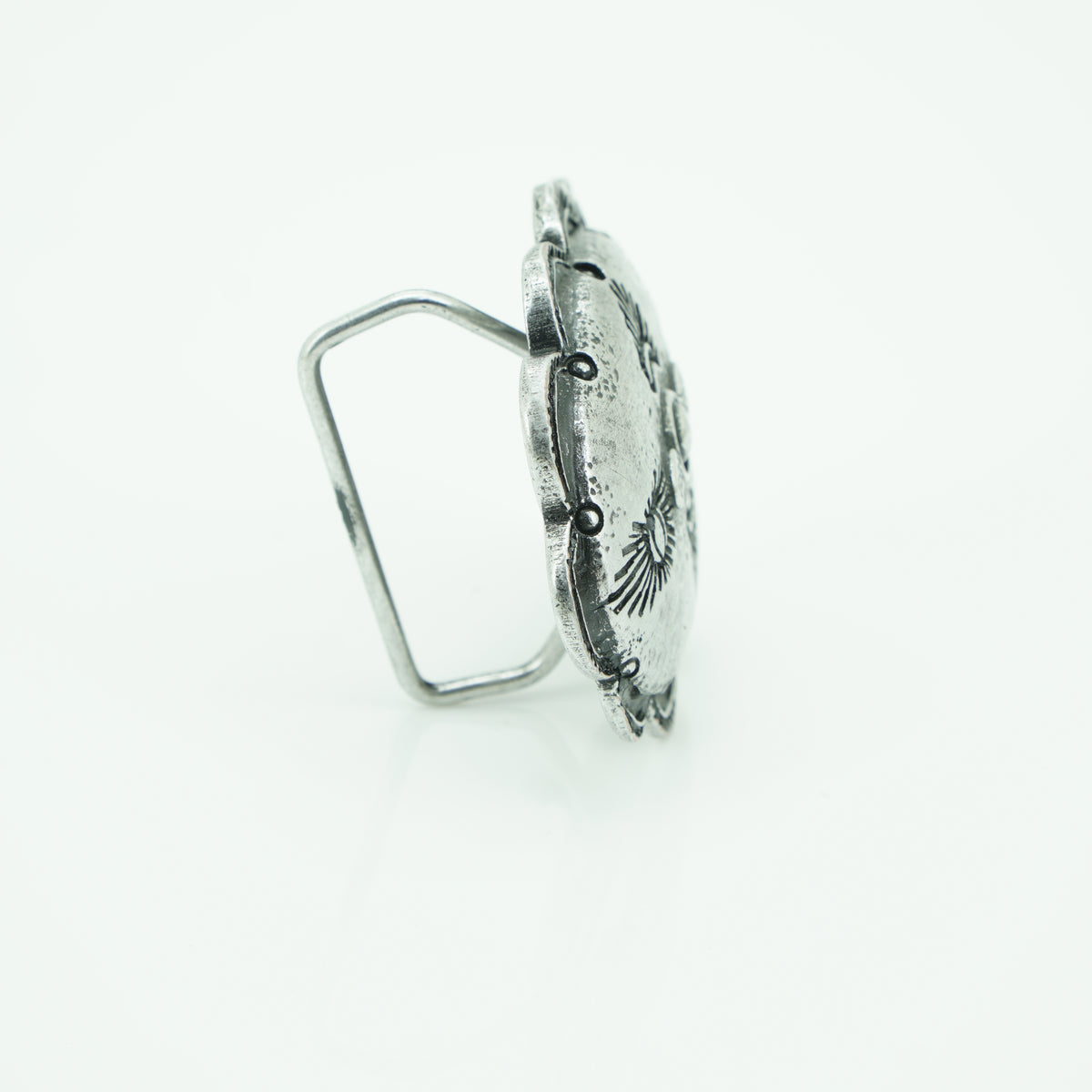 Belt buckle 2026BUC06 silver