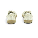 Hispanitas Cream Leather Perforated Lace-Up Sneaker | HV264766